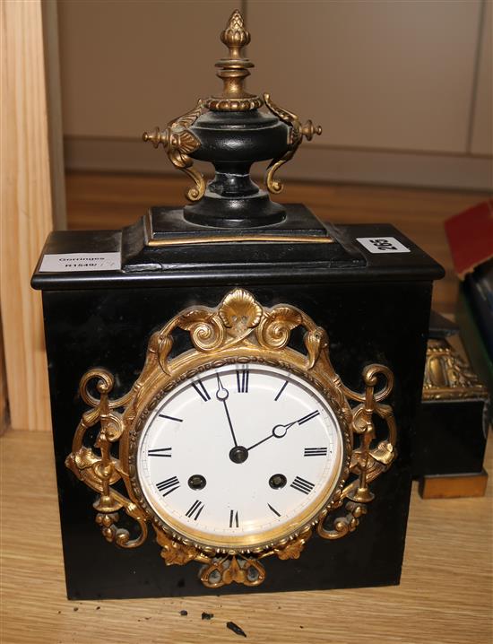 A French marble clock